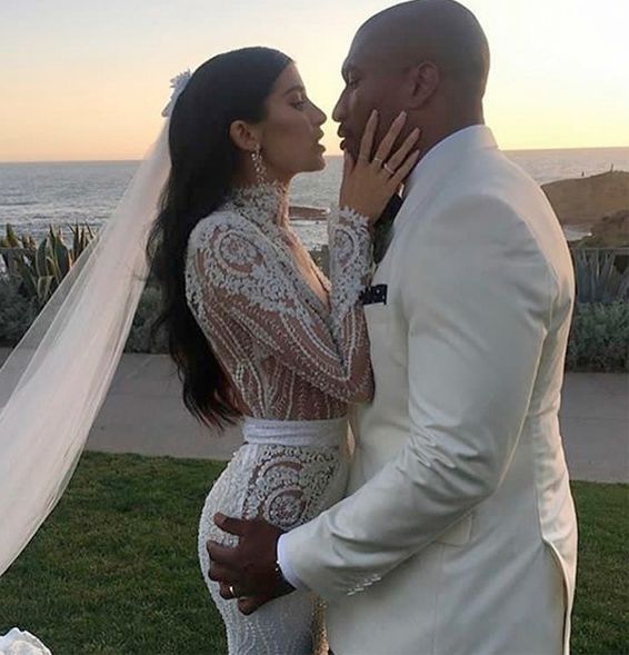 Just Married ‘wags’ Star Nicole Williams And Larry English Tie The Knot In Laguna Beach The